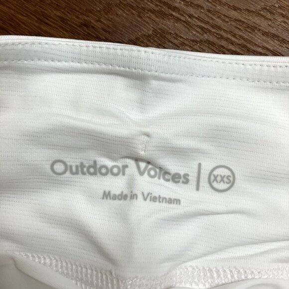 Outdoor Voices NWT Hudson 4" Skort White Size XXS - Picture 4 of 7